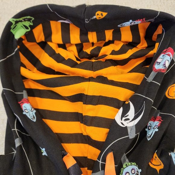 Loungefly Disney NBC Christmas Tree String Ornaments Unisex Hoodie Size XL NEW - Picture 5 of 14